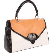 Rebecca Minkoff  Flare Enamel Shoulder Bag Almond - 包 - $450.00  ~ ¥3,015.15