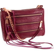 Rebecca Minkoff  Mini 5 Zip Clutch Gold Clutch Plum - Torbe s kopčom - $195.00  ~ 167.48€