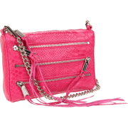 Rebecca Minkoff  Mini 5 Zip Clutch Snake Clutch Fuschia - Torbe s kopčom - $195.00  ~ 167.48€