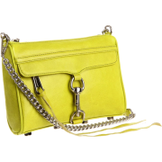 Rebecca Minkoff  Mini Mac Clutch Bright Clutch Lime - Torbe s kopčom - $195.00  ~ 167.48€