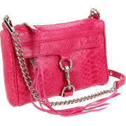 Rebecca Minkoff  Mini Mac Clutch Snake Clutch Fuschia - Torbe s kopčom - $195.00  ~ 167.48€