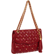 Rebecca Minkoff Circle Quilt Affair  Shoulder Bag Blood Red - Borse - $395.00  ~ 339.26€