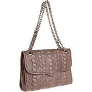 Rebecca Minkoff Circle Quilt Affair Shoulder Bag Cement - Borse - $525.00  ~ 450.91€