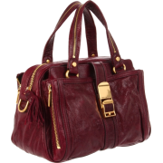 Rebecca Minkoff Jet Setter Shoulder Bag Raspberry - Borse - $425.00  ~ 365.03€