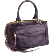 Rebecca Minkoff Mab Lizard Shoulder Bag Purple - Borse - $550.00  ~ 472.39€