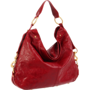 Rebecca Minkoff Nikki Hobo Blood Red - Borse - $469.94  ~ 403.62€