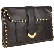 Rebecca Minkoff Overnight Clutch Black - Torbe s kopčom - $350.00  ~ 300.61€