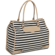 Rebecca Minkoff Striped Diamond  Tote Cream/Black - Borse - $225.00  ~ 193.25€