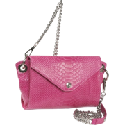 Rebecca Minkoff The Affection Mini Bag - Snake Fuchsia - Borse - $195.00  ~ 167.48€