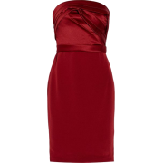 Red Dress, Red, Cocktail Dress, Dress - ワンピース・ドレス - £263.00  ~ ¥38,947