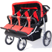 Red And Black Triple Trio Baby - Items - 