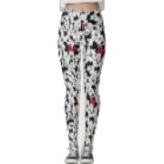Red Minnie | Red Bow Pattern Leggings - Ghette - $71.20  ~ 61.15€
