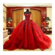Red Wedding Dress - Moj look - 