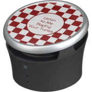 Red White Checker Bumpster Speaker - Items - $41.75 