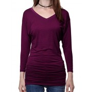 Regna X Womens Long Sleeve Super Soft & Stretchy Tops(S-3X Plus, 5 Styles) - Košulje - kratke - $9.99  ~ 63,46kn