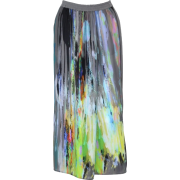 Rene Lezard  Printed Silk Maxi Skirt - Vestiti - $110.00  ~ 94.48€