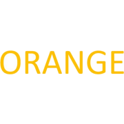 Rental - Orange Napkin - Texte - $0.90  ~ 0.77€