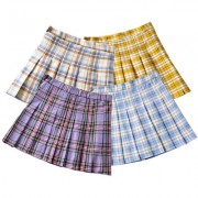 Retro Classic Anti-Lightening A-line Skirt High Waist Pleated Skirt - Skirts - $25.99 