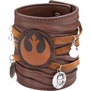 Rey Leather Cuff Bracelet - Zapestnice - 