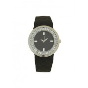Rhinestone Bezel Silicone Watch - Satovi - $9.99  ~ 63,46kn