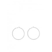 Rhinestone Hoop Earrings - Brincos - $5.99  ~ 5.14€