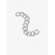 Rhodium-Plated Chain-Link Bracelet - Bracelets - $270.00 