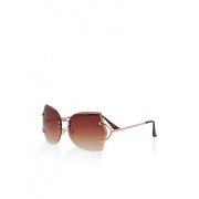 Rimless Gradient Sunglasses - Sunglasses - $6.99 
