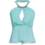 Rinascimento Top Tank Teal - Camisas sem manga - 
