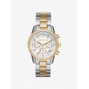 Ritz Pave Two-Tone Watch - Watches - $250.00 