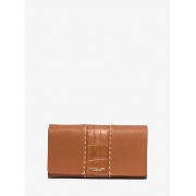 Rogers Grained-Leather Continental Wallet - Wallets - $895.00 