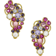 Rose Brinelli Grape Earrings - Earrings - 