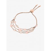 Rose Gold-Tone Multi-Strand Bracelet - Bransoletka - $115.00  ~ 98.77€
