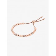 Rose Gold-Tone Slider Bracelet - Bracelets - $95.00 