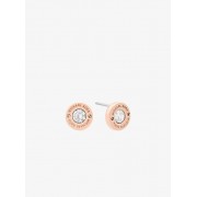 Rose Gold-Tone Stud Earrings - Brincos - $75.00  ~ 64.42€