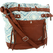 Roxy Back Bay 452N85 Cross Body Brown/ Turquoise - Borse - $52.00  ~ 44.66€