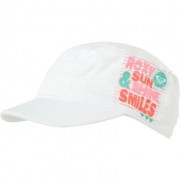 Roxy Calm Sea Military Hat - Girls' Sea Salt - Cap - $20.80 