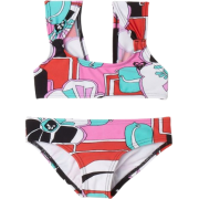 Roxy Girls 2-6x Cove Set 2 Piece Swimsuit Red - Kostiumy kąpielowe - $38.00  ~ 32.64€