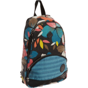 Roxy Juniors Great Outdoors Mini Backpack Black/Multi - Backpacks - $41.80 
