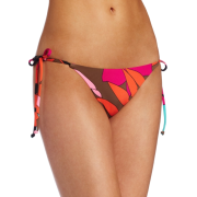 Roxy Juniors Seamless Brazilian String Black/Floral - Kostiumy kąpielowe - $38.00  ~ 32.64€