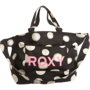 Roxy Juniors Sewn Up Tote Black/White - Borse - $30.60  ~ 26.28€