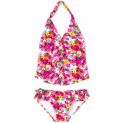 Roxy Kids Girls 2-6x Teenie Wahine Halter Tiki Tri Tank Multicolor Floral Print - Kostiumy kąpielowe - $35.99  ~ 30.91€