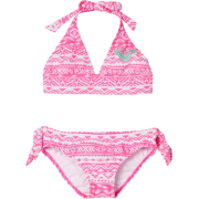 Roxy Kids Girls 7-16 70's Halter Set with Cups Hot Pink/white - Kostiumy kąpielowe - $42.76  ~ 36.73€