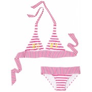 Roxy Kids Girls 7-16 70's Reversible Halter Hot Pink/white - Kostiumy kąpielowe - $36.99  ~ 31.77€