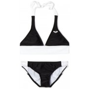 Roxy Kids Girls 7-16 70S Halter Set With Cups Black/White - Kostiumy kąpielowe - $41.23  ~ 35.41€