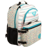 Roxy Kids Girls 7-16 Bunny Backpack White Multi - Backpacks - $40.42 