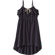 Roxy Kids Girls 7-16 Flip Flops Dress Blue Black - Dresses - $32.21 