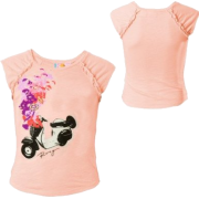 Roxy Shmoozer Shirt - Short-Sleeve - Infant Girls' Peach Melba - Košulje - kratke - $13.00  ~ 82,58kn