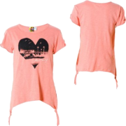 Roxy Top Notch Shirt - Short-Sleeve - Girls' Salmon Rose - Košulje - kratke - $11.80  ~ 74,96kn