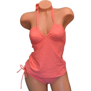 Roxy Women's Tankini Top and Lowered tie Bottom Swimsuit Set - Kostiumy kąpielowe - $44.98  ~ 38.63€