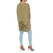 Ruched Back Cocoon Cardigan - Westen - $7.99  ~ 6.86€